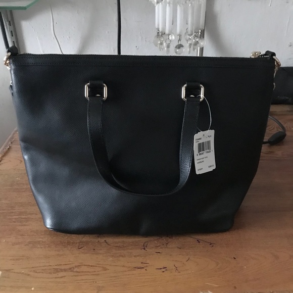 Coach Crossgrain Pleated Tote - Picture 3 of 4